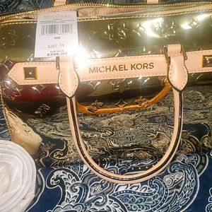 Michael Kors Solid Gold Purse